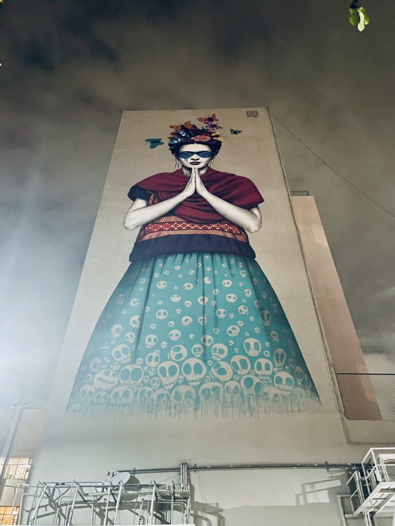 Frida Kahlo Mural Guadaljara Mexico