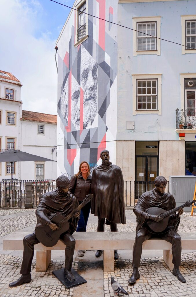 Coimbra, Portugal Fado Sculpture