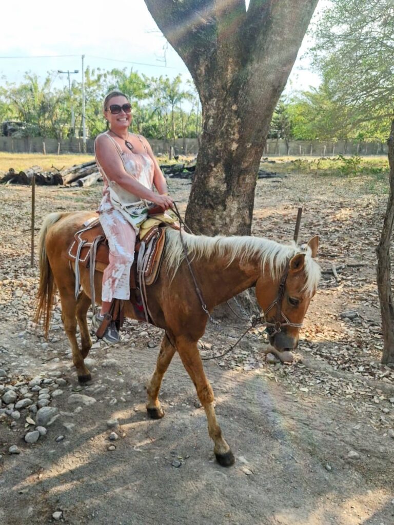 horseback riding jungle Lo De Marcos sunset