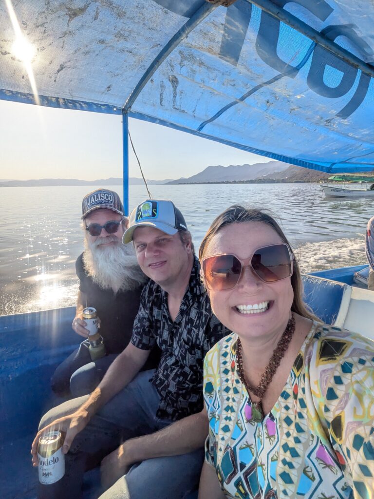 boat tour Scorpion Island Lake Chapala Jalisco Mexico