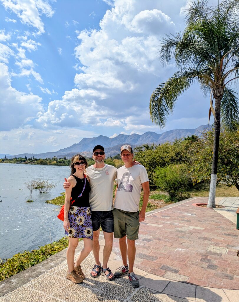 Ajijic malecón lakeside friends Mexico