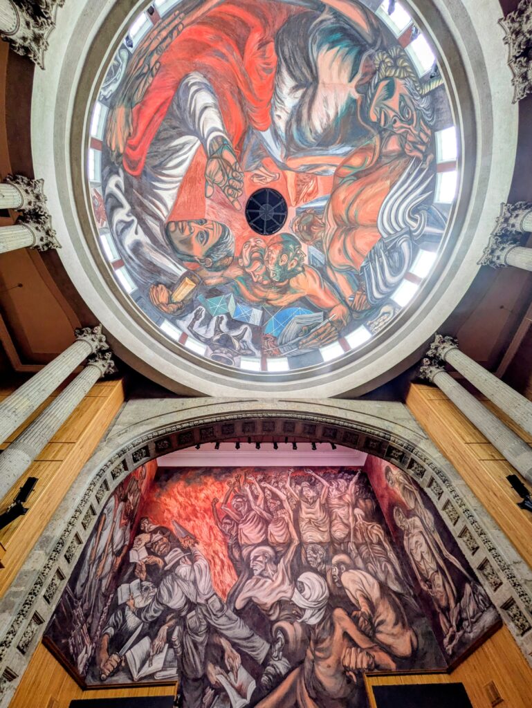 MUSA museum Orozco murals Guadalajara
