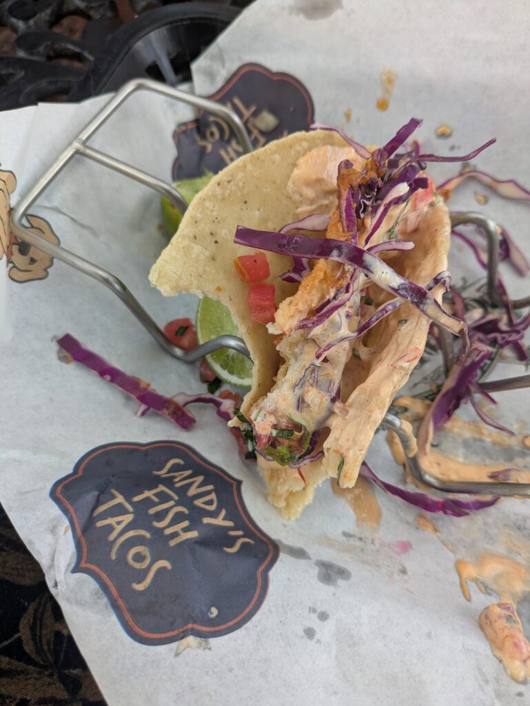 Sandy's Fish Tacos Tequila