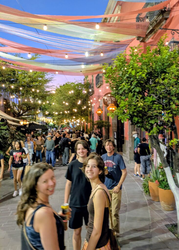 Tlaquepaque plaza colorful streets Jalisco Mexico