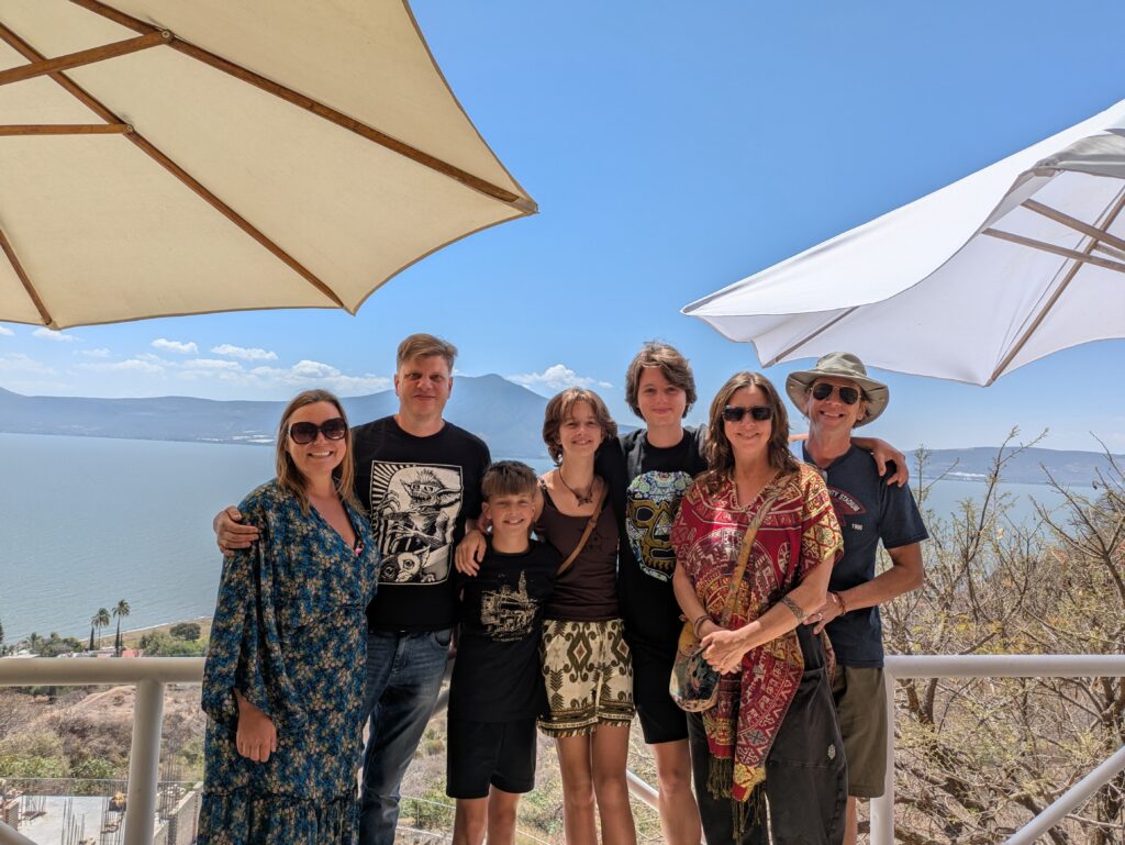 Vita Bella San Juan Cosala lake view breakfast