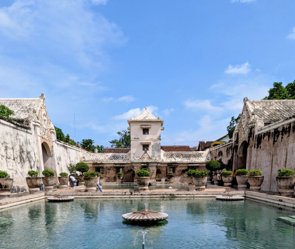 Taman Sari water castle bathing pools Yogyakarta