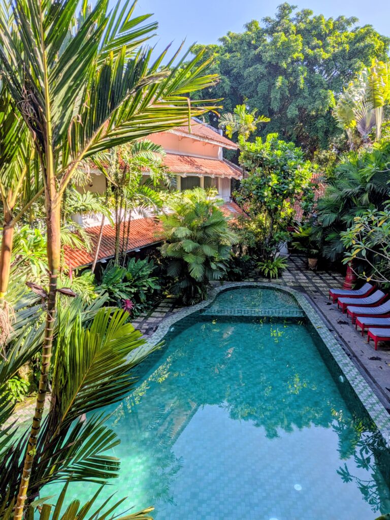 Hotel Tugu Malang pool tropical garden