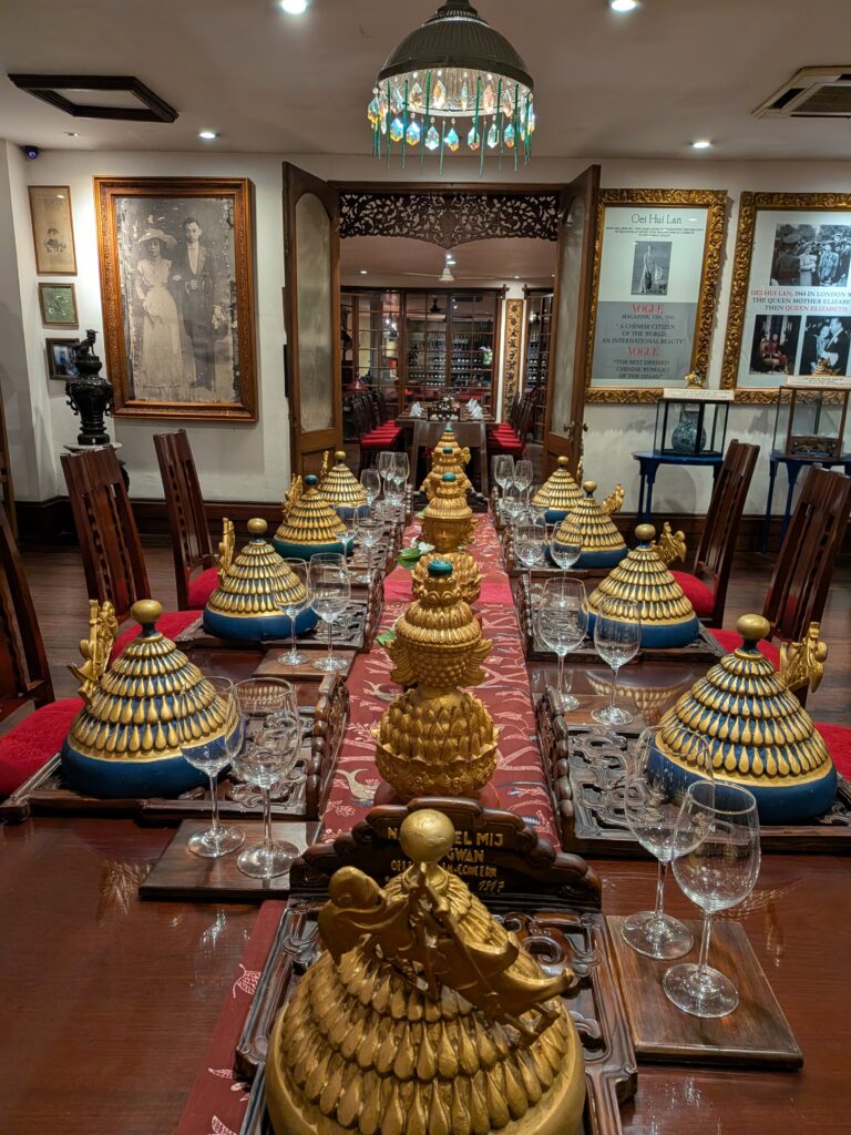 Hotel Tugu Malang antique collection lobby Java Indonesia