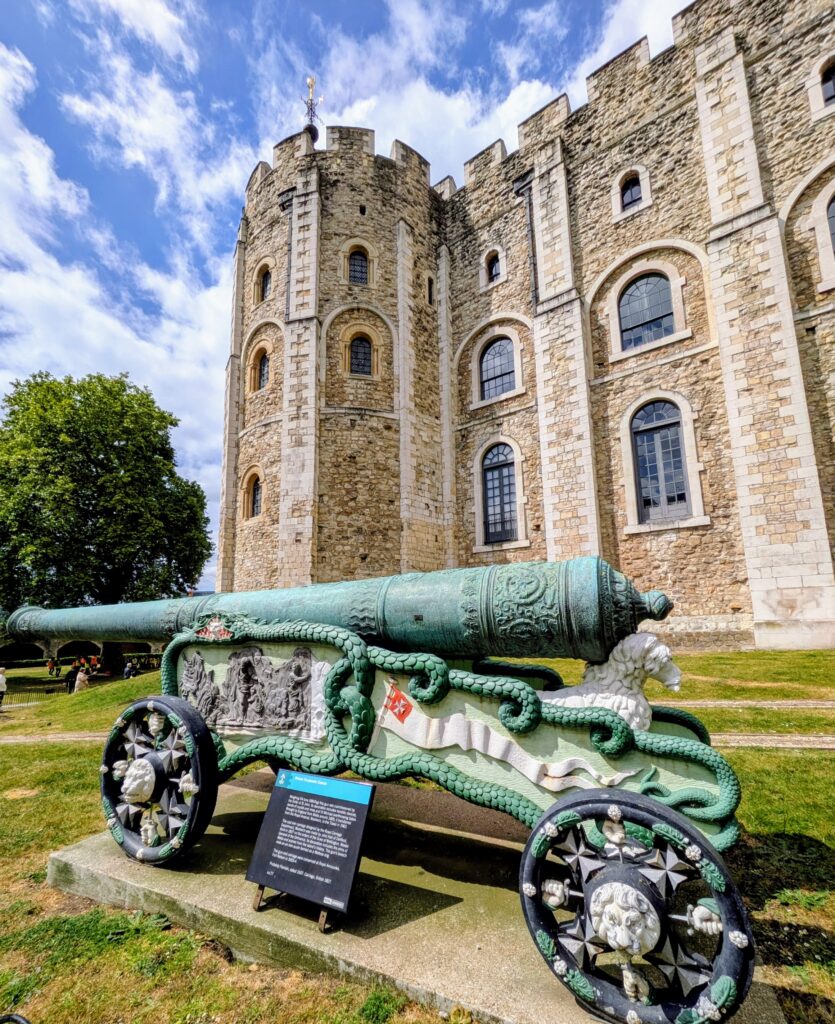 Tower of London Thames riverside