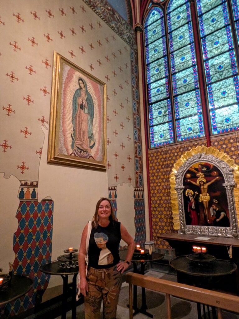 Notre Dame Cathedral Paris reopened 2024 Lady of Guadalupe