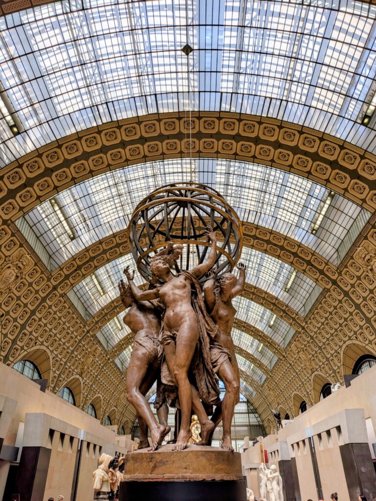Musee d'Orsay interior train station Paris
