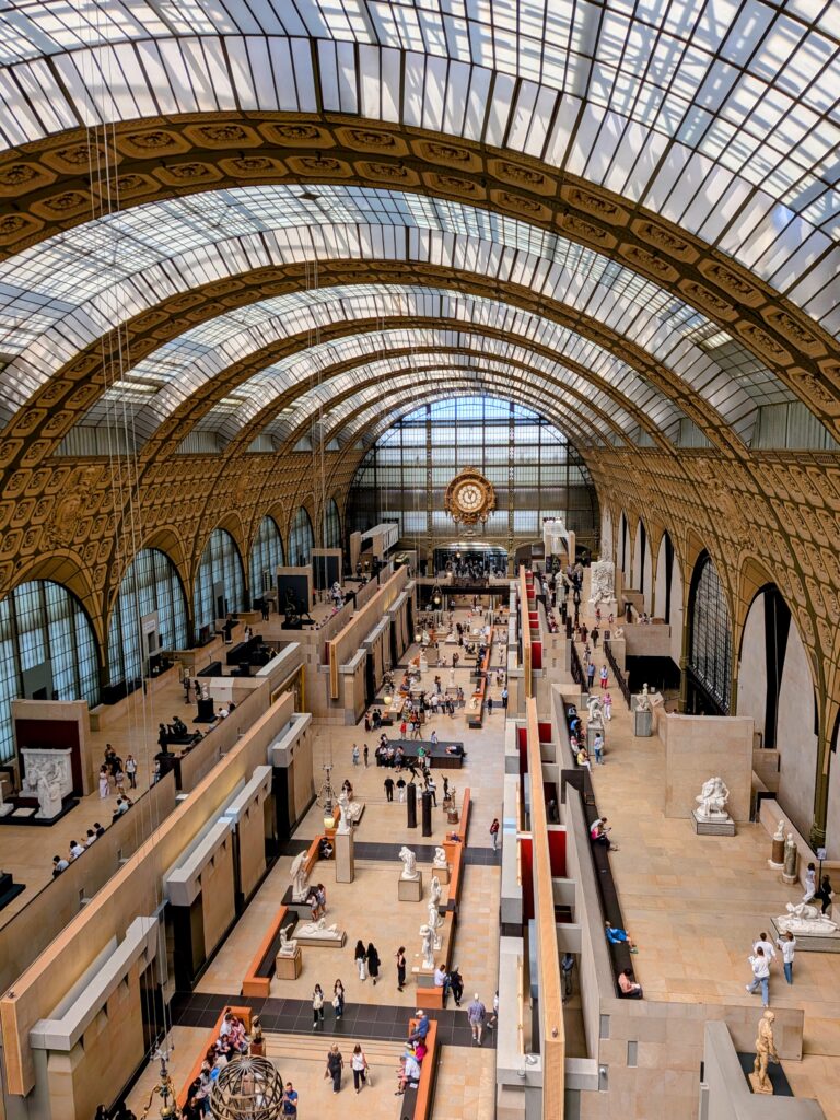 Musee d'Orsay interior train station Paris