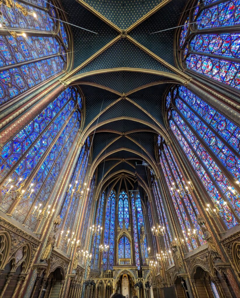 Sainte-Chapelle stained glass upper chapel Paris