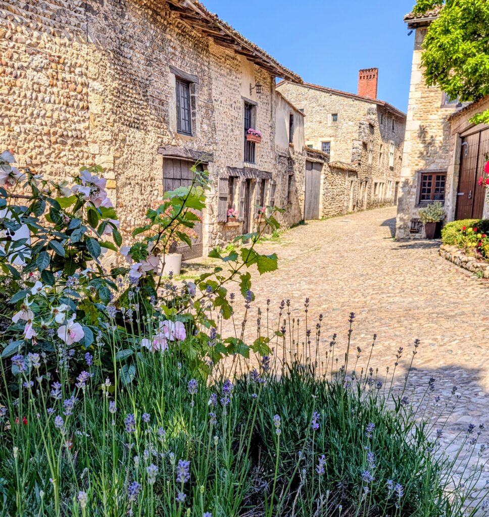 Perouges medieval walled village France
