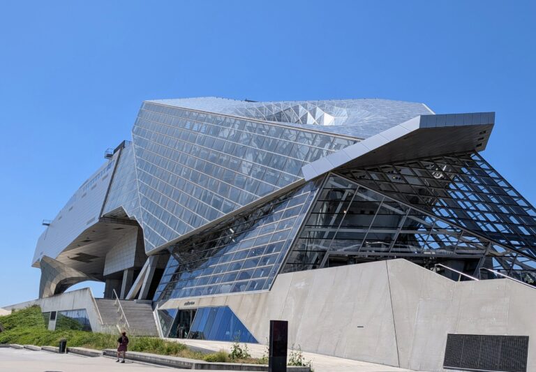 Musee des Confluences Lyon exterior building