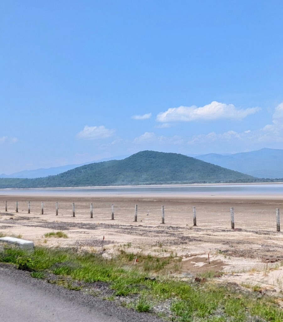 Laguna de Sayula dried lake desert landscape Jalisco Mexico