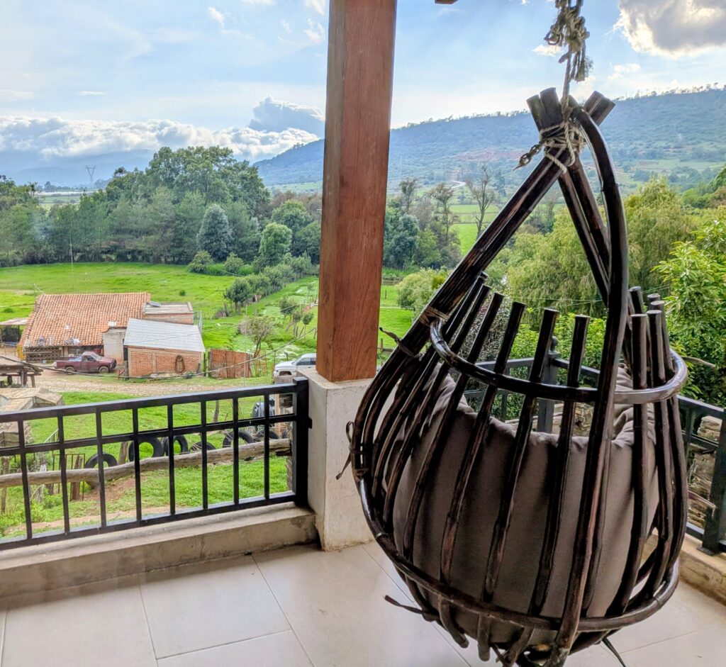La Toscania Agriturismo Hotel Tapalpa farm view