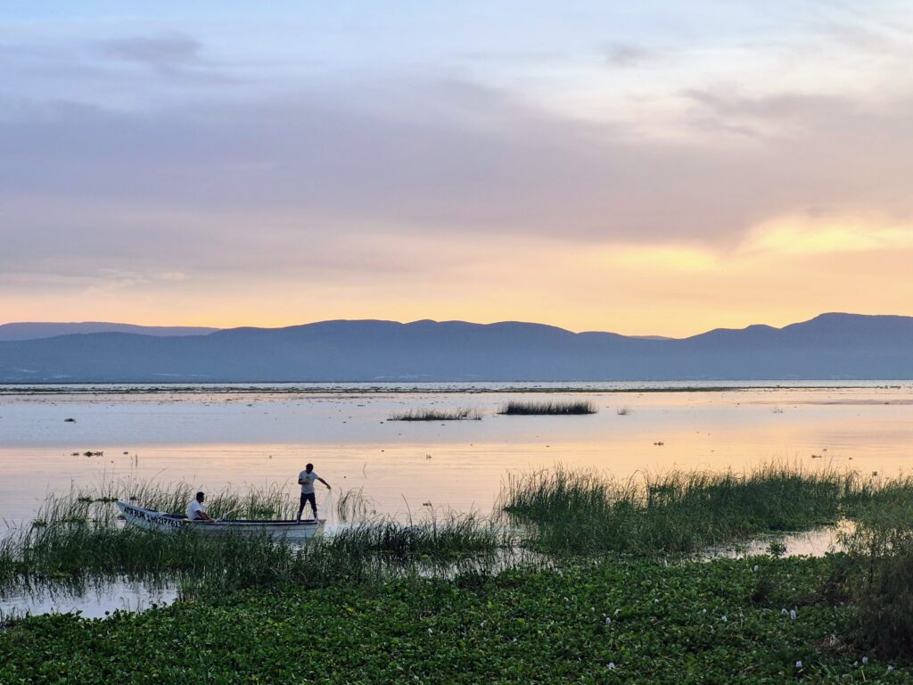 Lake Chapala malecón sunset Jalisco Mexico